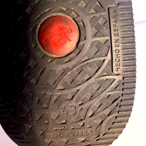 FLUCHOS Men's Brown Leather Strap‎ Casual Shoes MADE IN SPAIN Mens 10 (43) - Picture 8 of 8